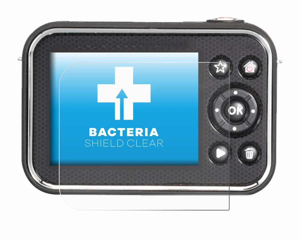 Immagine del dispositivo Vtech Kidizoom Video Studio HD con un'ampia varietà di protezioni per lo schermo.