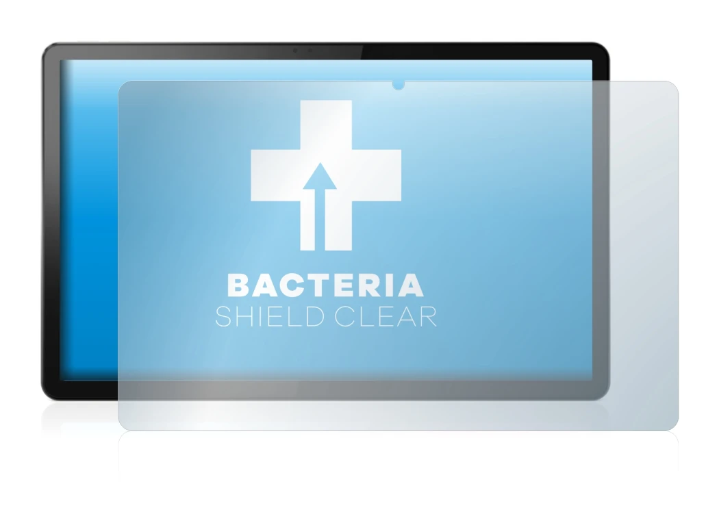 Immagine del dispositivo Lenovo Tab P11 5G con un'ampia varietà di protezioni per lo schermo.