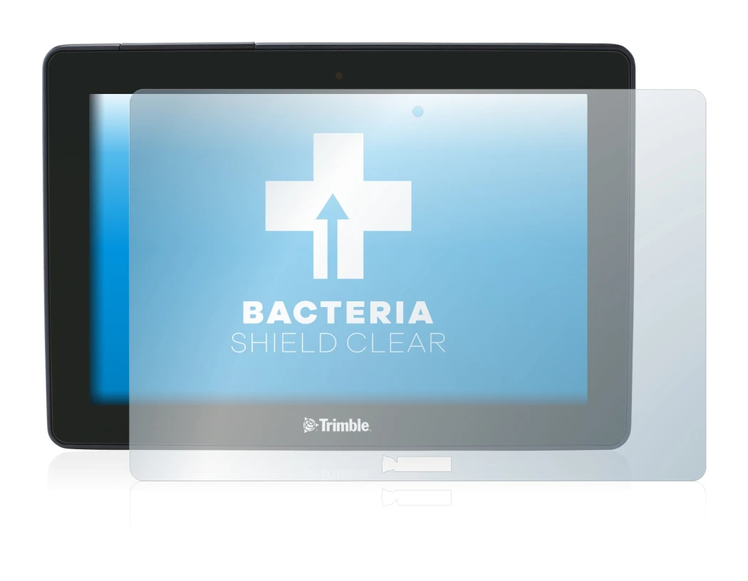 Immagine del dispositivo Trimble GFX-750 con un'ampia varietà di protezioni per lo schermo.
