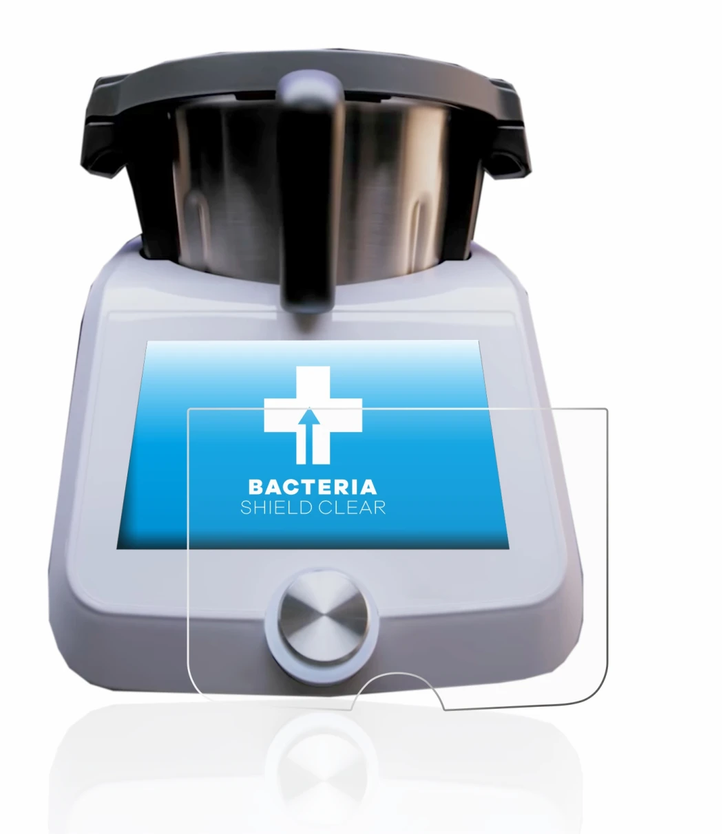 Immagine del dispositivo SilverCrest Monsieur Cuisine Smart con un'ampia varietà di protezioni per lo schermo.