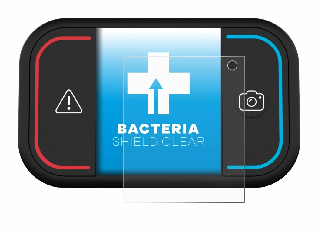 Immagine del dispositivo Saphe Drive Mini con un'ampia varietà di protezioni per lo schermo.