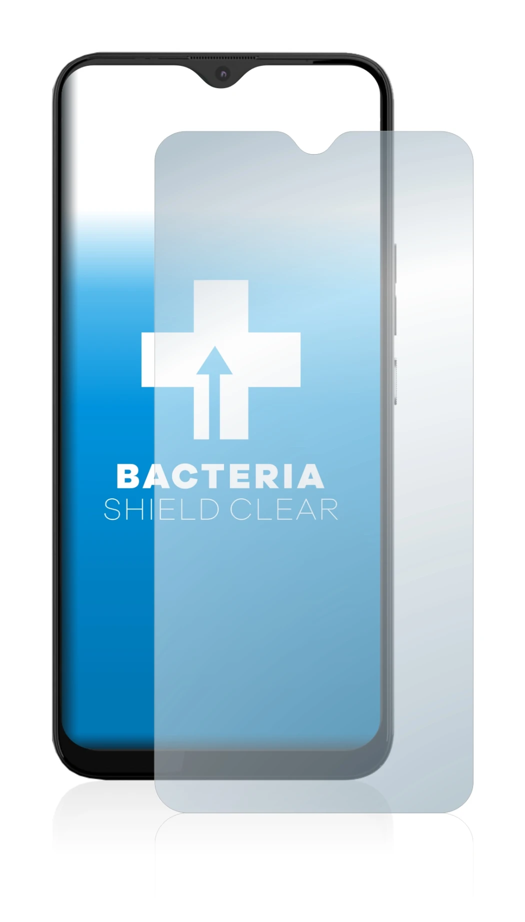 Immagine del dispositivo Gigaset GS5 Lite con un'ampia varietà di protezioni per lo schermo.