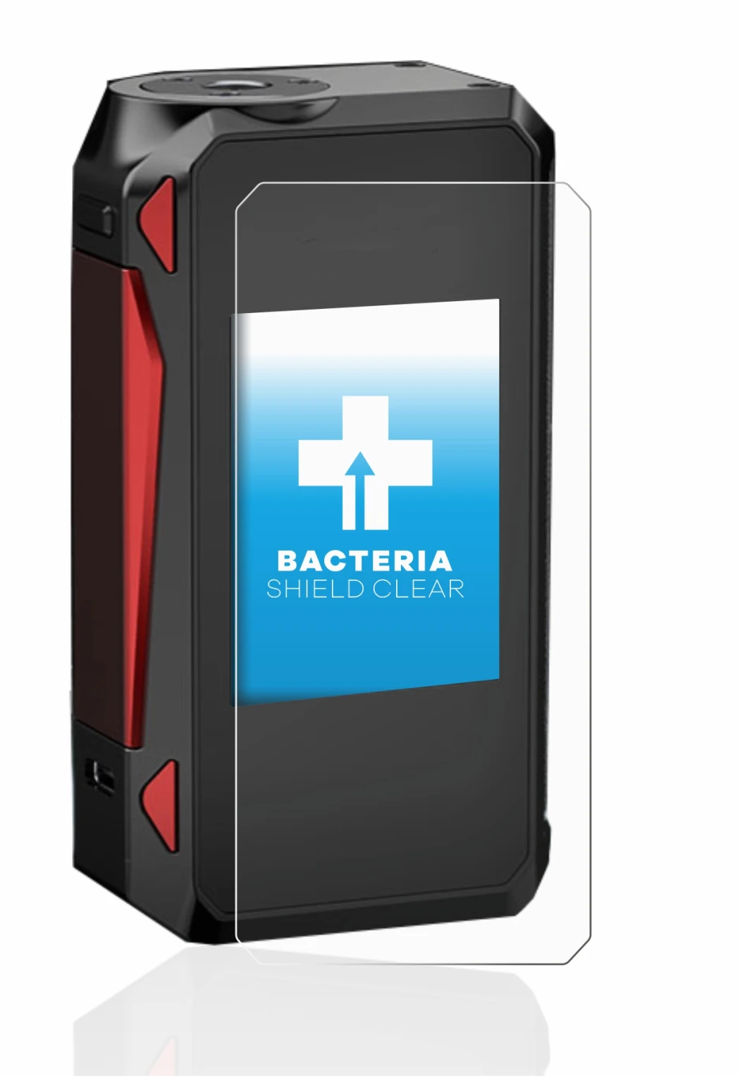 Immagine del dispositivo Smok G-Priv 4 con un'ampia varietà di protezioni per lo schermo.