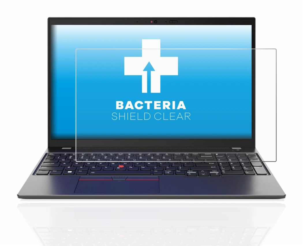 Immagine del dispositivo Lenovo ThinkPad L15 Gen 4 con un'ampia varietà di protezioni per lo schermo.