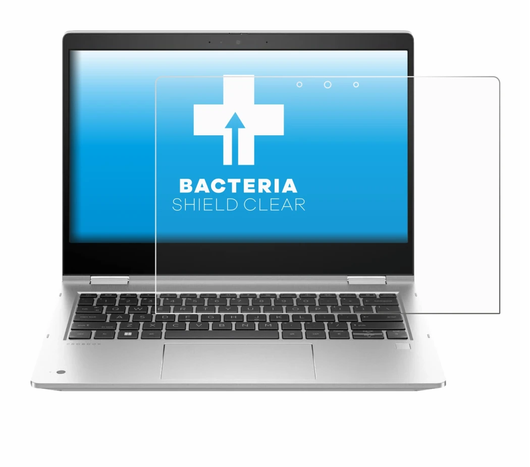 Immagine del dispositivo HP ProBook x360 435 G10 con un'ampia varietà di protezioni per lo schermo.