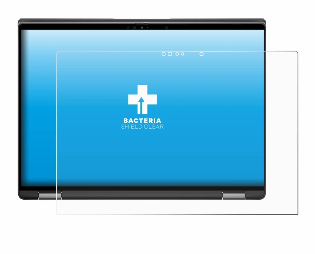 Immagine del dispositivo Dell Latitude 7440 2-in-1 con un'ampia varietà di protezioni per lo schermo.