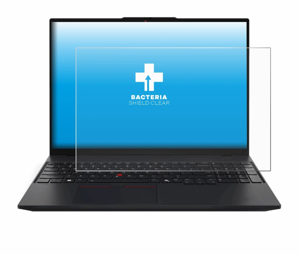 Immagine del dispositivo Lenovo ThinkPad L16 Gen 1 con un'ampia varietà di protezioni per lo schermo.