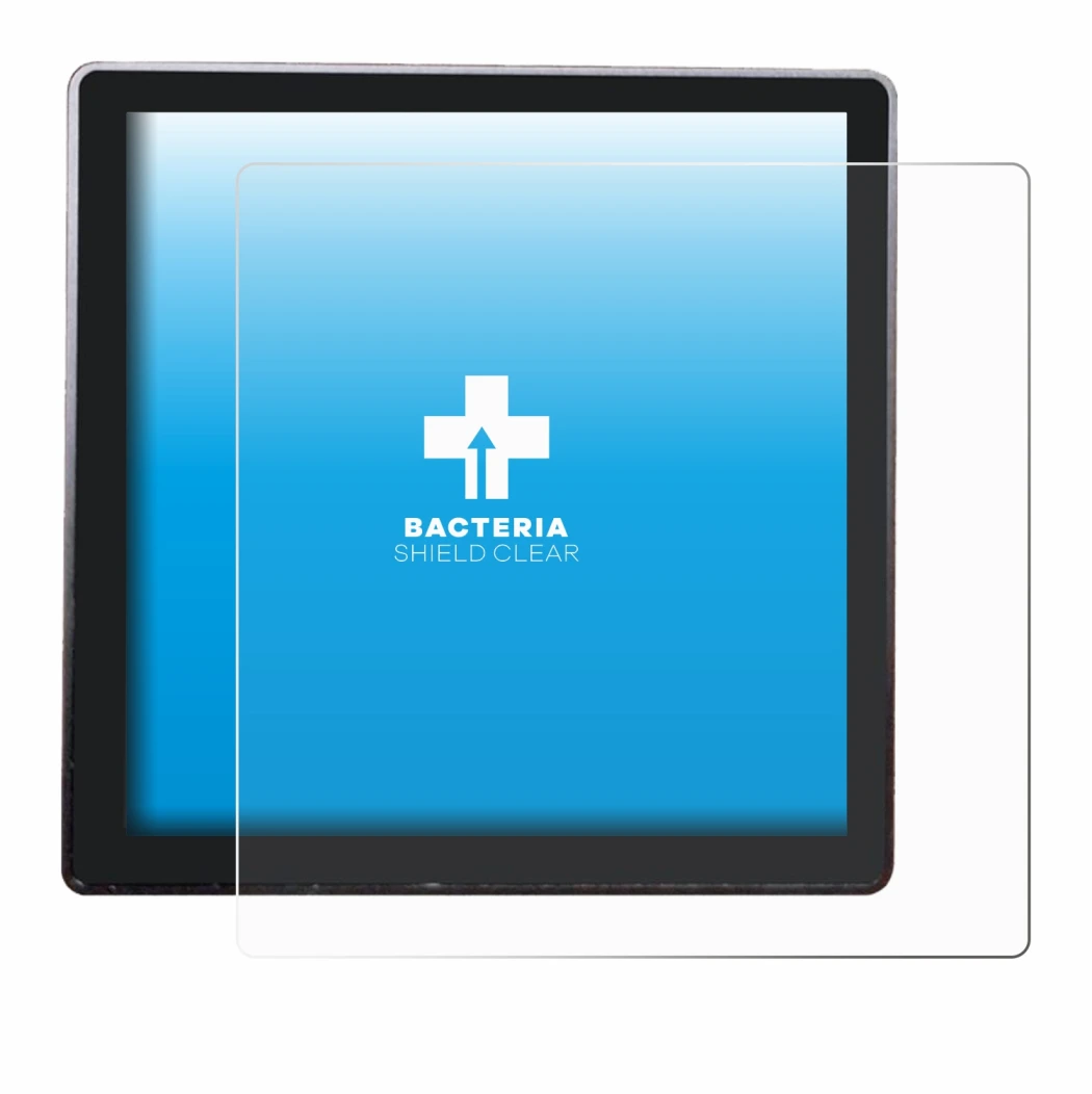 Immagine del dispositivo Shelly Wall Display con un'ampia varietà di protezioni per lo schermo.