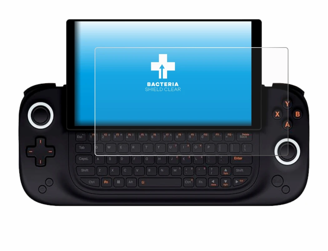 Immagine del dispositivo Ayaneo Slide con un'ampia varietà di protezioni per lo schermo.