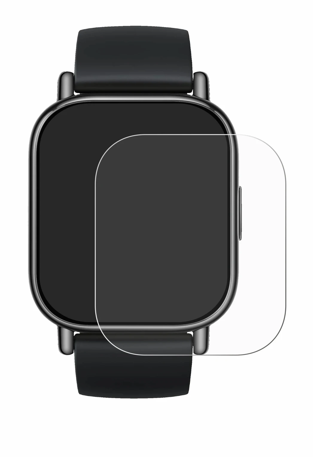 Immagine del dispositivo Xiaomi Redmi Watch 5 Lite con un'ampia varietà di protezioni per lo schermo.