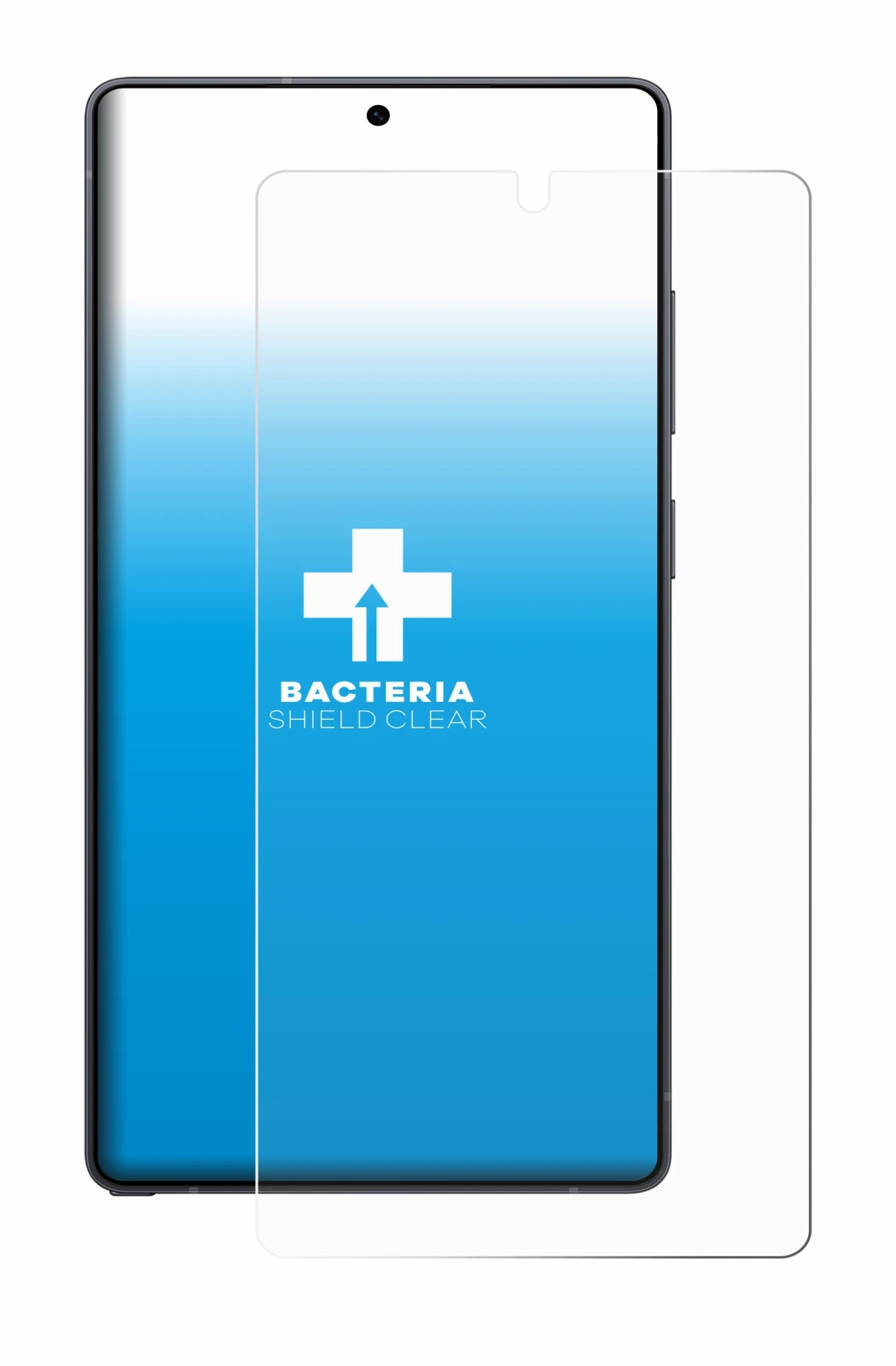 Immagine del dispositivo Samsung Galaxy S25 Ultra Enterprise Edition con un'ampia varietà di protezioni per lo schermo.