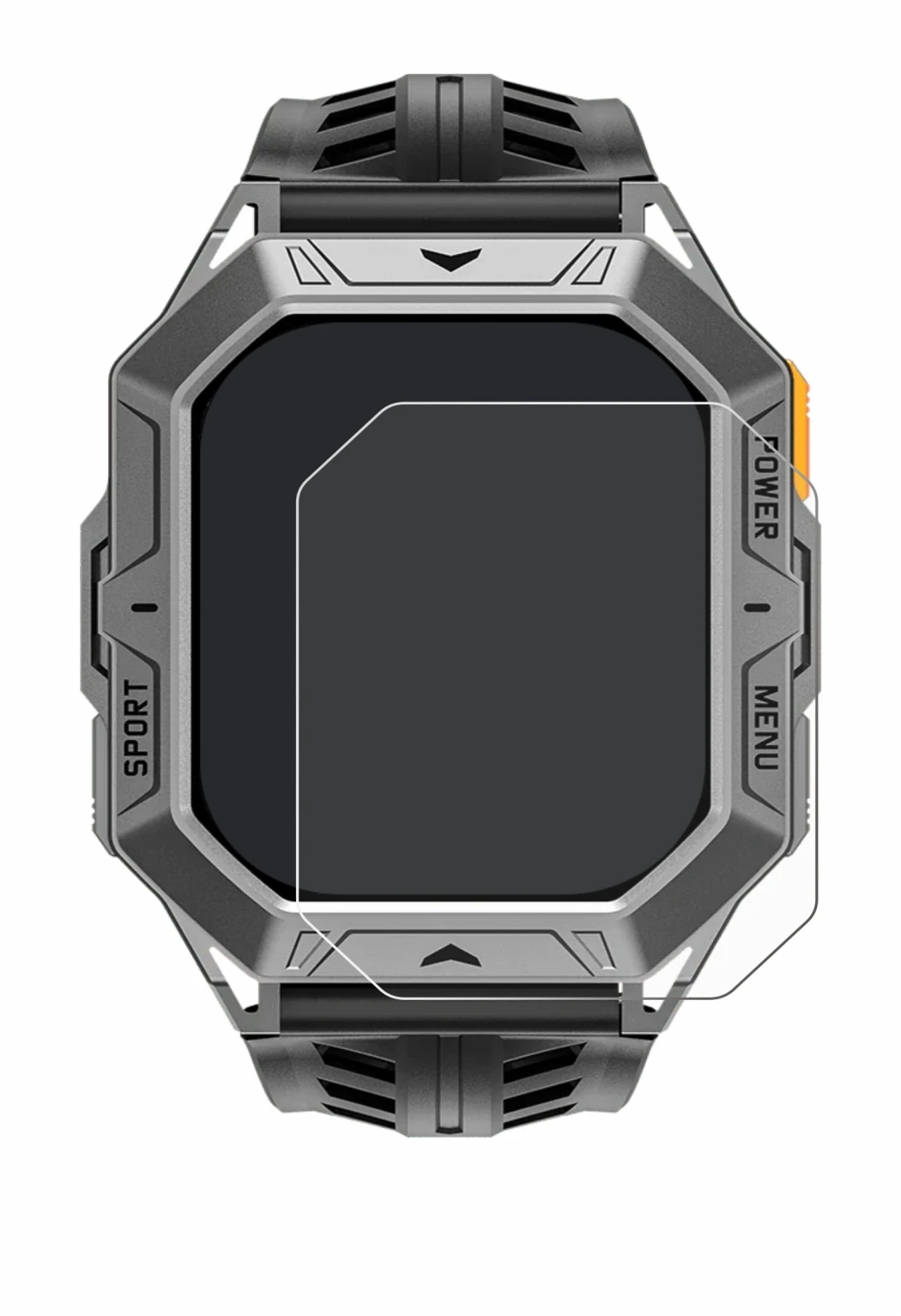 Immagine del dispositivo Stahlgear Thor 2.0 con un'ampia varietà di protezioni per lo schermo.