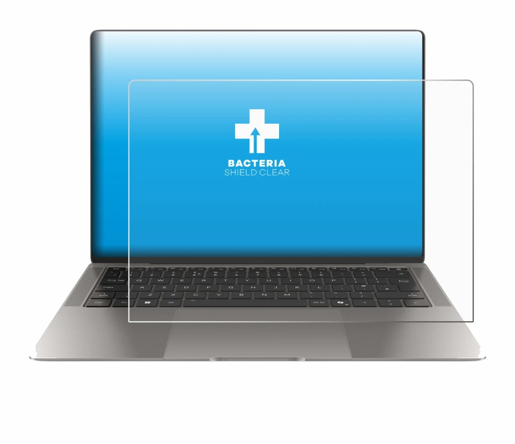 Immagine del dispositivo Honor MagicBook Art 14 con un'ampia varietà di protezioni per lo schermo.