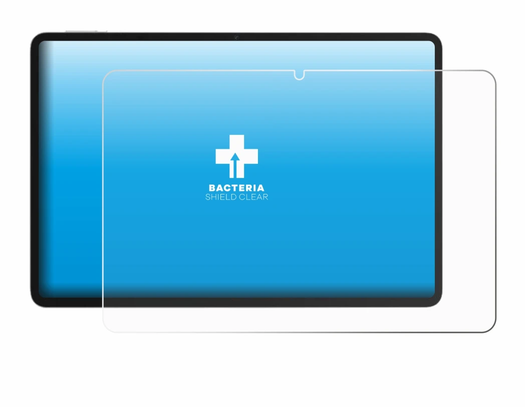 Immagine del dispositivo Honor Pad 10 con un'ampia varietà di protezioni per lo schermo.