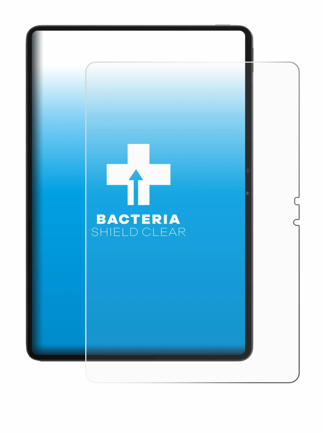 Immagine del dispositivo Blackview MEGA 3 con un'ampia varietà di protezioni per lo schermo.