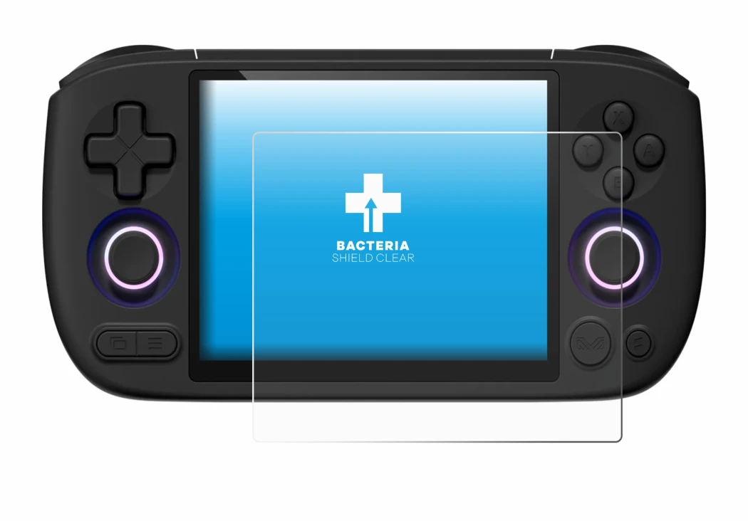 Immagine del dispositivo Ayaneo Pocket Air Mini con un'ampia varietà di protezioni per lo schermo.