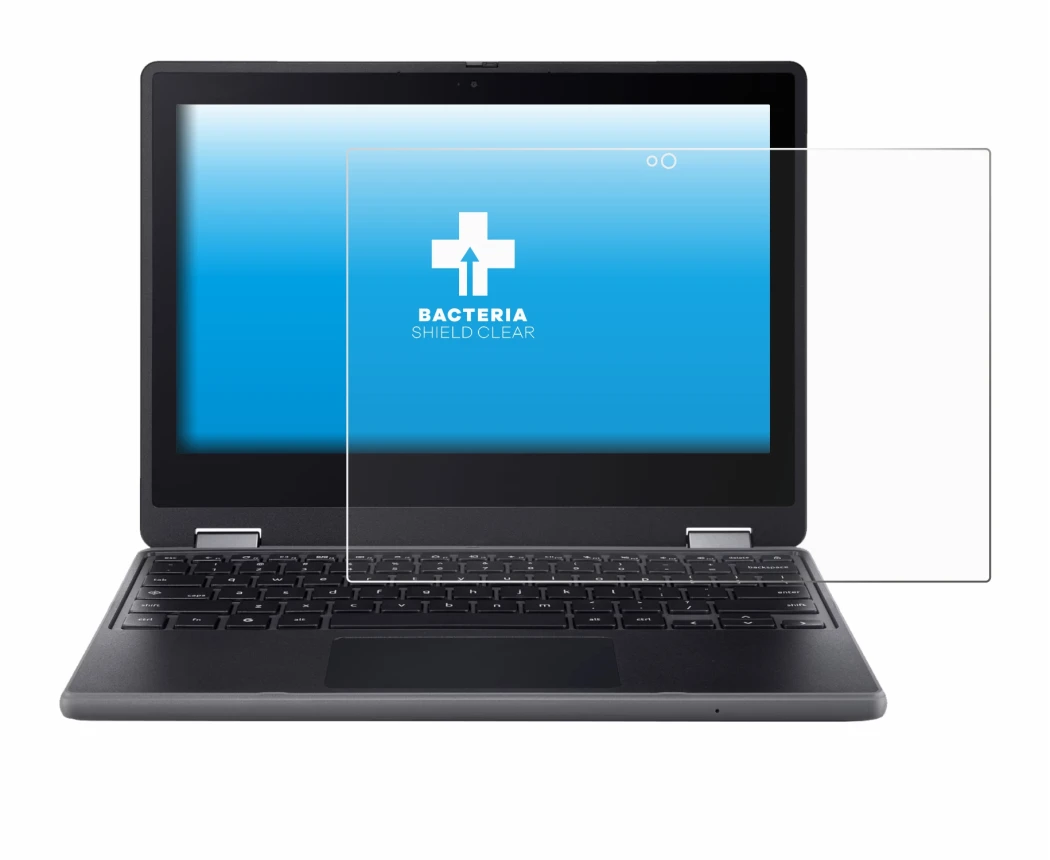 Immagine del dispositivo Acer Chromebook Spin 511 R757TN con un'ampia varietà di protezioni per lo schermo.
