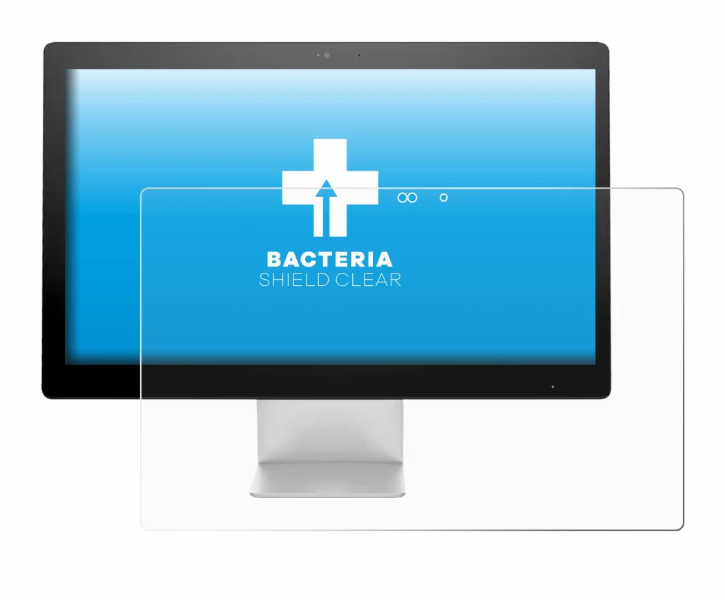 Immagine del dispositivo HP Pavilion All-In-One PC 23-q105nf con un'ampia varietà di protezioni per lo schermo.