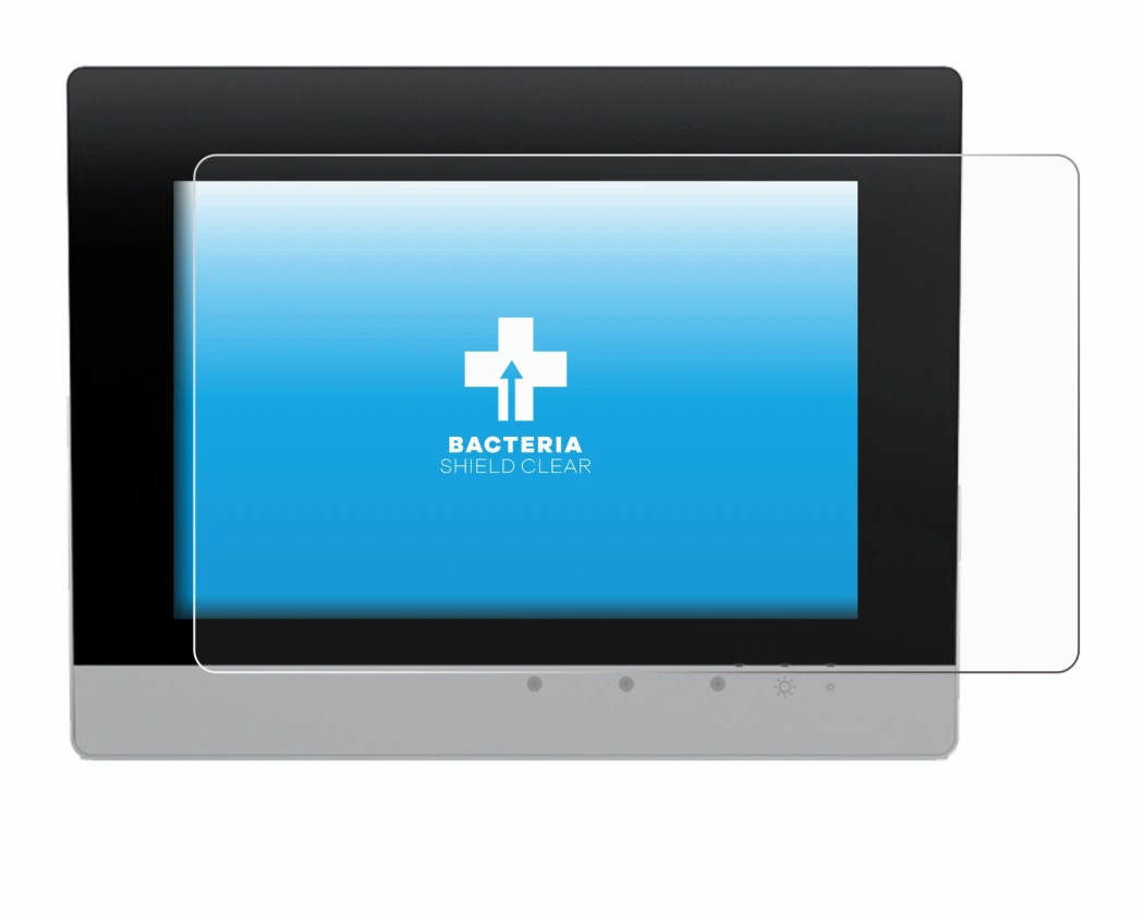 Immagine del dispositivo WAGO Control Panel Touch Panel 600 con un'ampia varietà di protezioni per lo schermo.