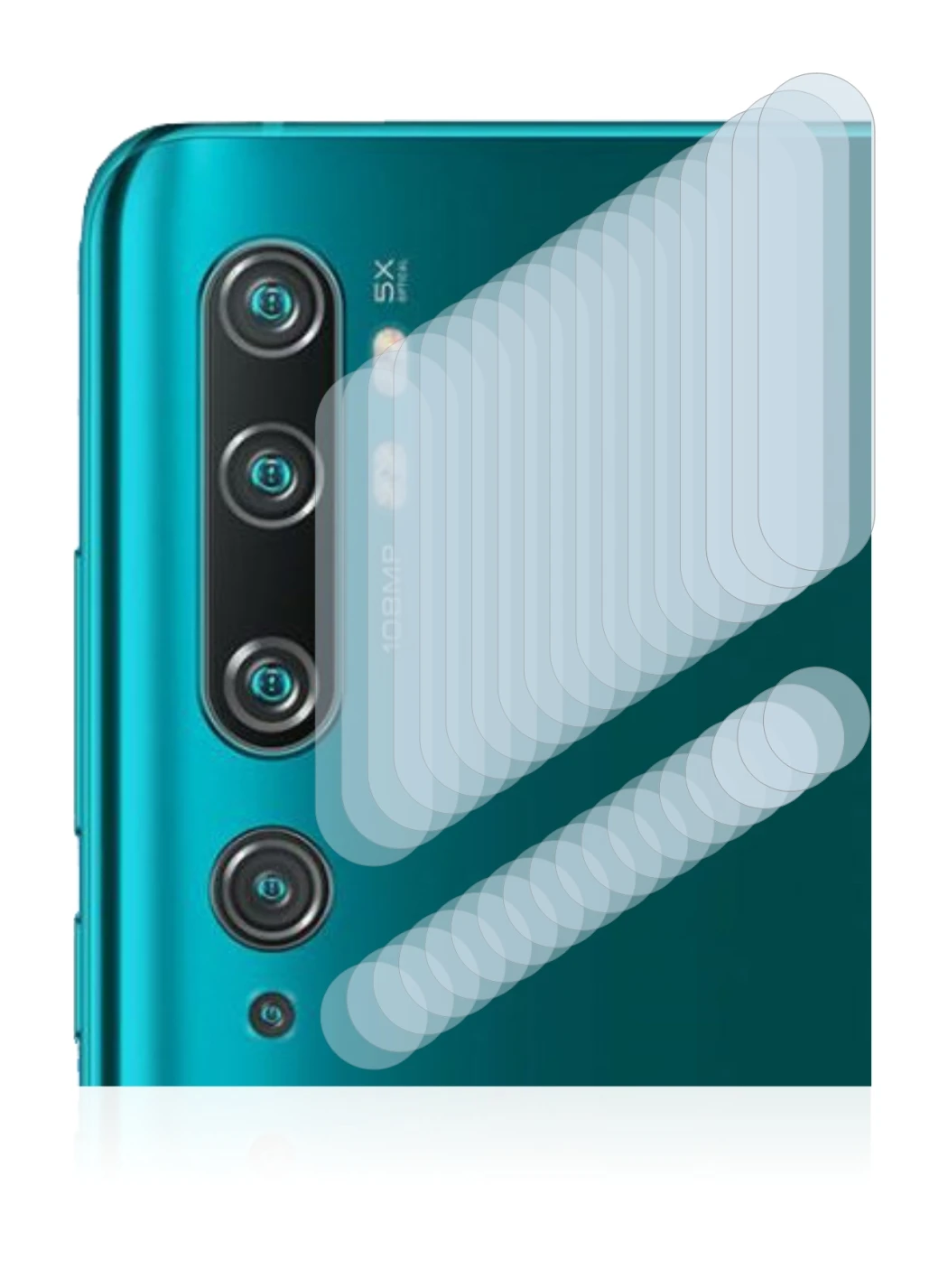 Immagine del dispositivo Xiaomi Mi Note 10 Pro (SOLO Fotocamera) con un'ampia varietà di protezioni per lo schermo.