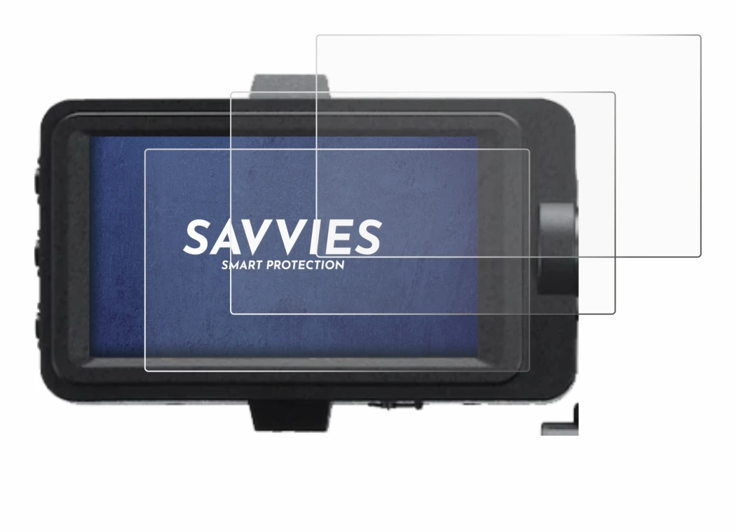 Immagine del dispositivo Sony FX6 con un'ampia varietà di protezioni per lo schermo.