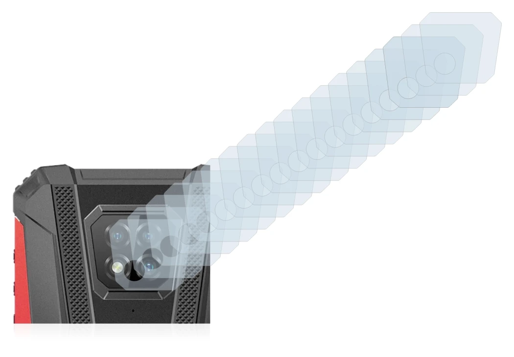 Immagine del dispositivo Ulefone Armor 8 Pro (SOLO Fotocamera) con un'ampia varietà di protezioni per lo schermo.