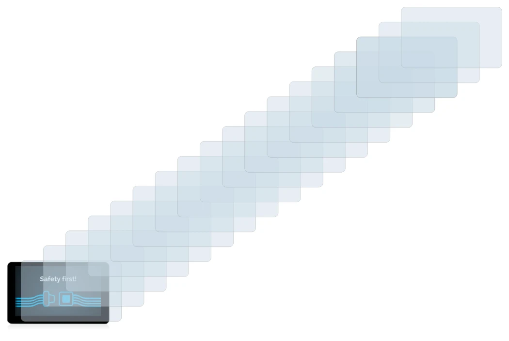 Immagine del dispositivo Zontes 310V Cruiser con un'ampia varietà di protezioni per lo schermo.