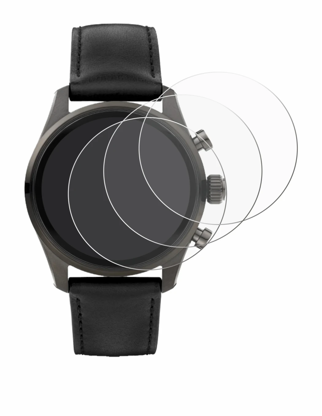 Immagine del dispositivo Montblanc Summit 3 con un'ampia varietà di protezioni per lo schermo.