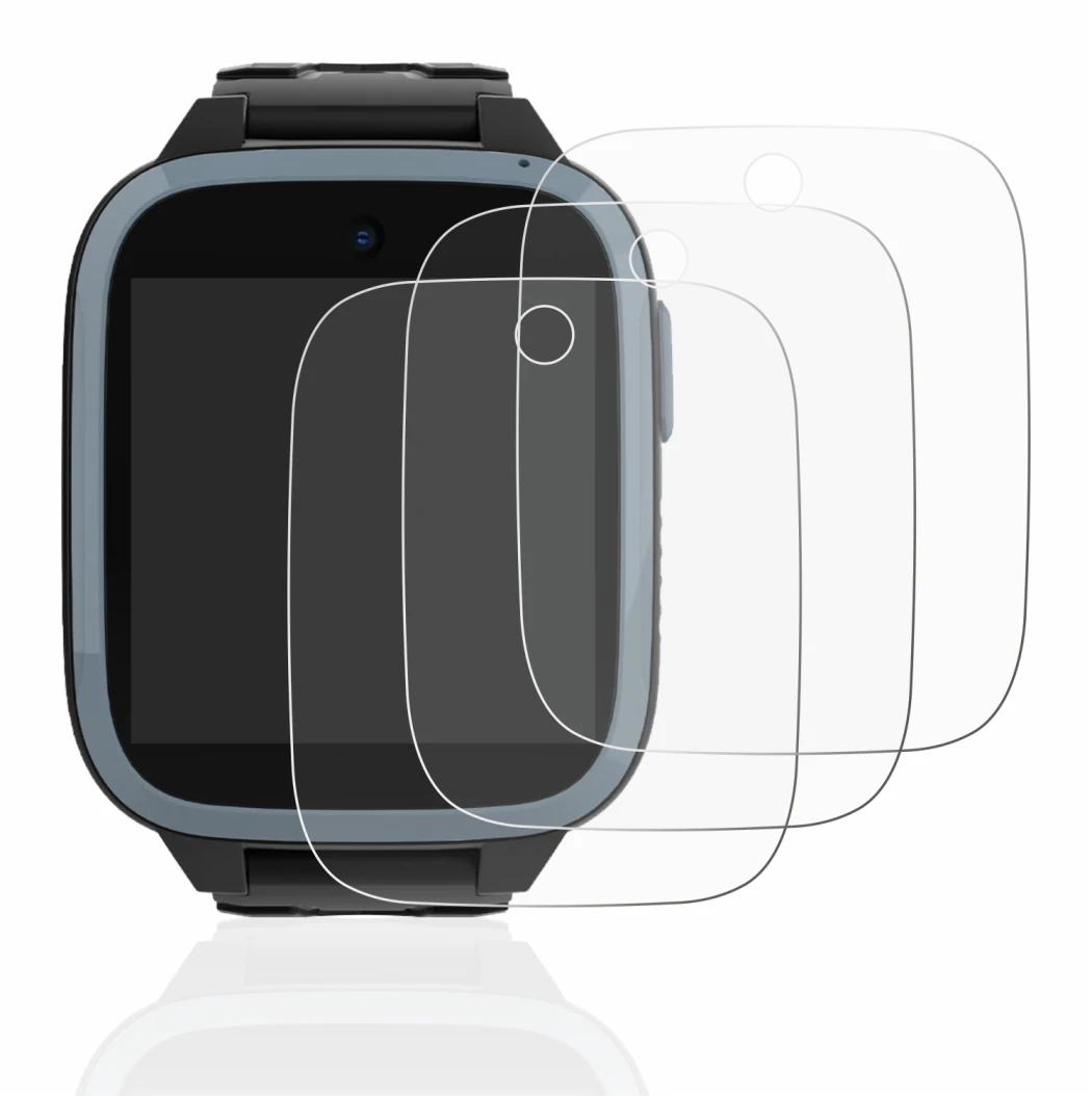 Immagine del dispositivo Xplora XGO3 (1a Gen.) con un'ampia varietà di protezioni per lo schermo.