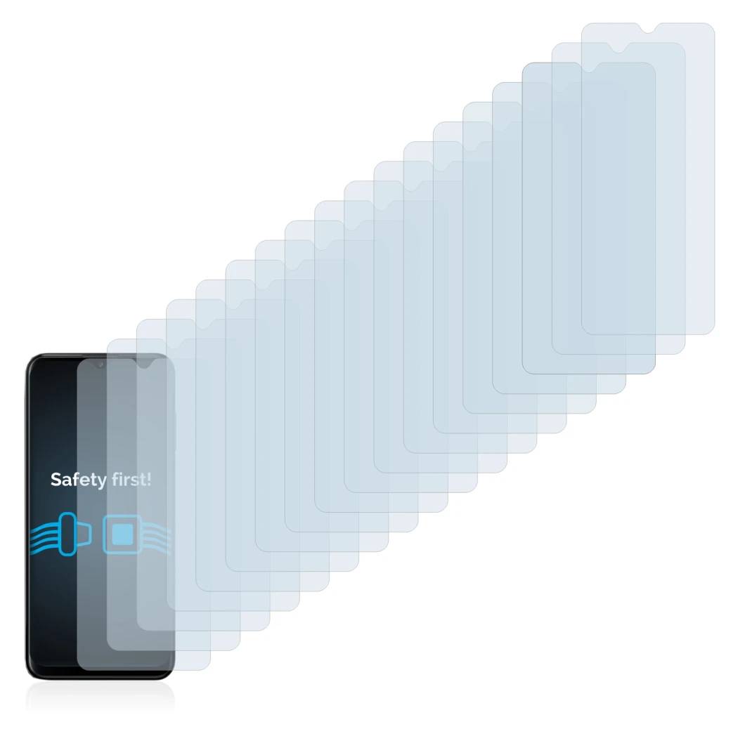 Immagine del dispositivo Nokia G60 con un'ampia varietà di protezioni per lo schermo.