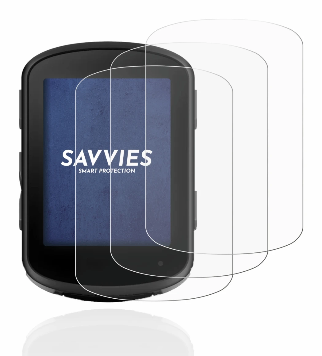 Immagine del dispositivo Garmin Edge 540 con un'ampia varietà di protezioni per lo schermo.