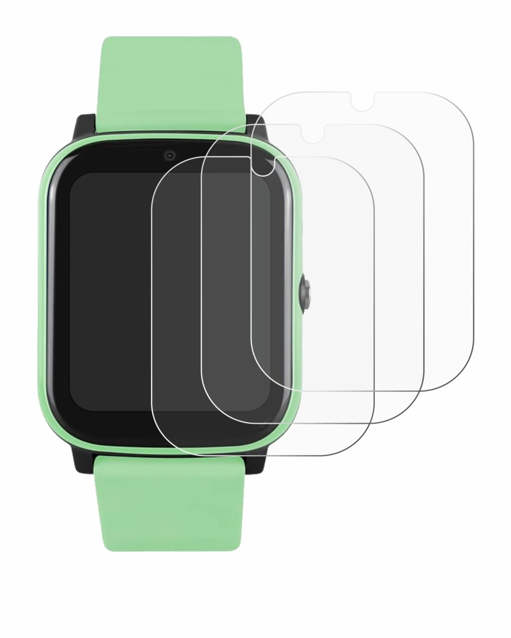 Immagine del dispositivo One2Track Connect NEXT con un'ampia varietà di protezioni per lo schermo.