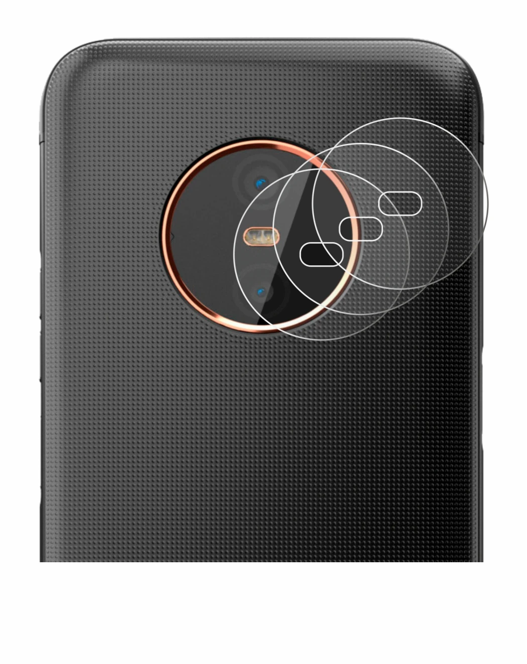 Immagine del dispositivo Gigaset GX6 Pro (SOLO Camera) con un'ampia varietà di protezioni per lo schermo.