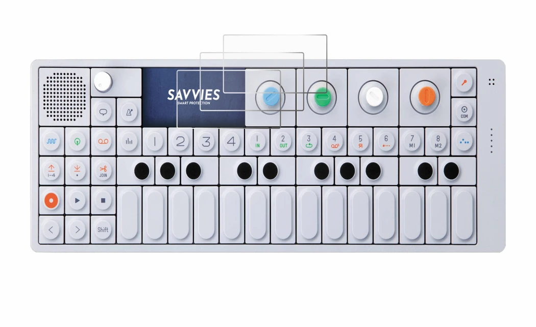 Immagine del dispositivo Teenage Engineering OP-1 Sampler & Controller con un'ampia varietà di protezioni per lo schermo.