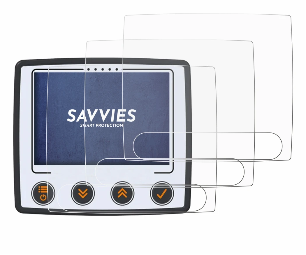 Immagine del dispositivo Skytraxx 5 Mini con un'ampia varietà di protezioni per lo schermo.