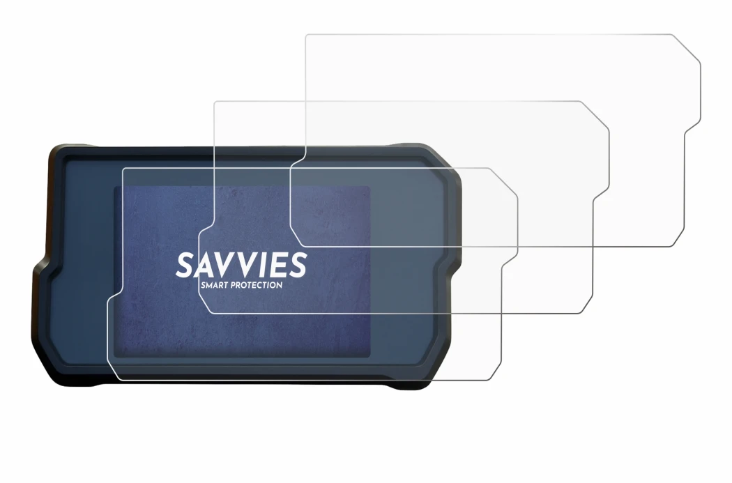 Immagine del dispositivo KTM RC125 / RC390 2022+ con un'ampia varietà di protezioni per lo schermo.