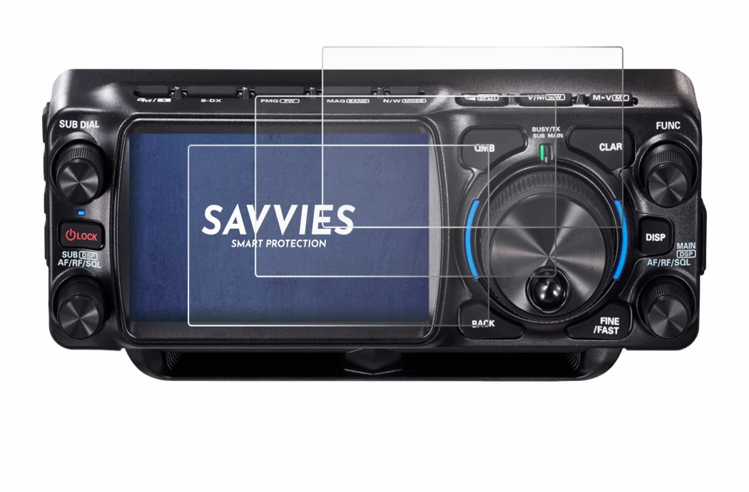 Immagine del dispositivo Yaesu FTX-1 con un'ampia varietà di protezioni per lo schermo.