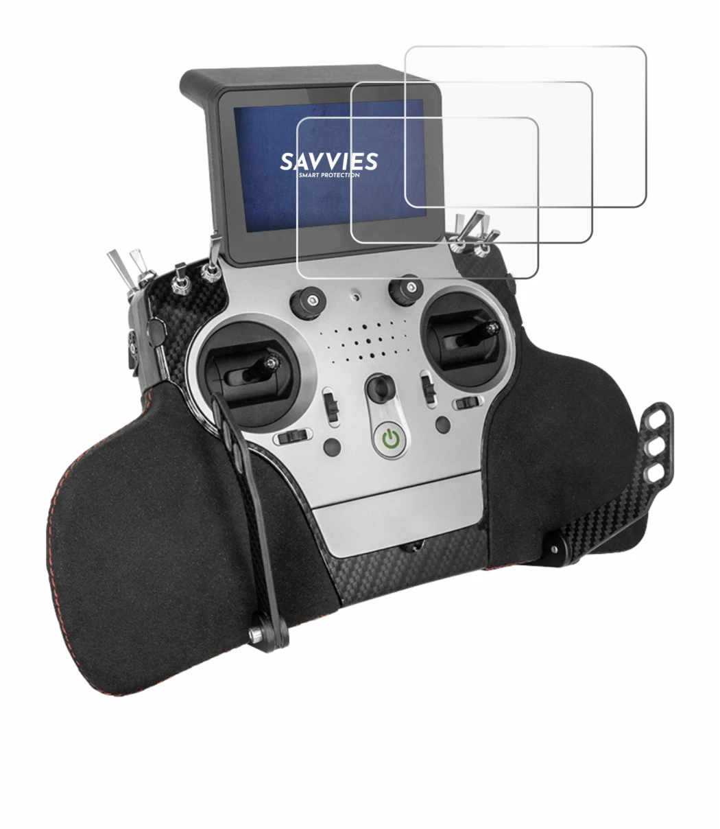 Immagine del dispositivo PowerBox Systems Core con un'ampia varietà di protezioni per lo schermo.