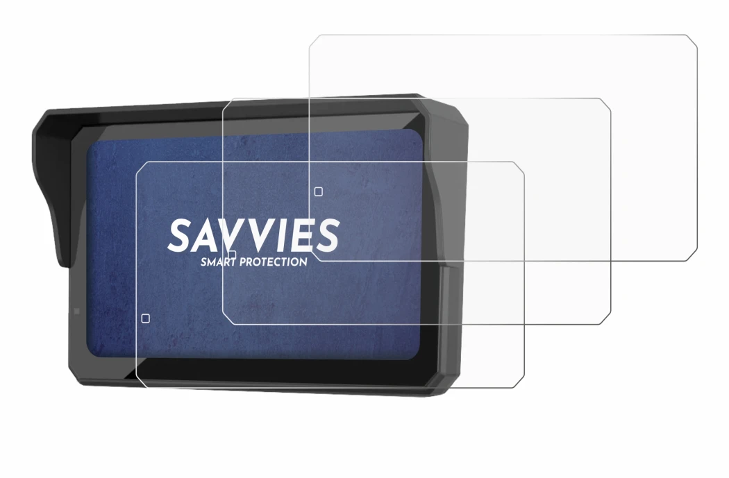 Immagine del dispositivo Carpuride W602S Pro con un'ampia varietà di protezioni per lo schermo.