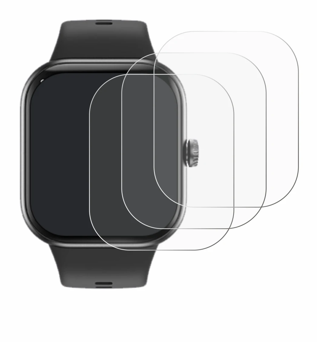 Immagine del dispositivo Honor Choice InFoWear Watch 2 Pro con un'ampia varietà di protezioni per lo schermo.