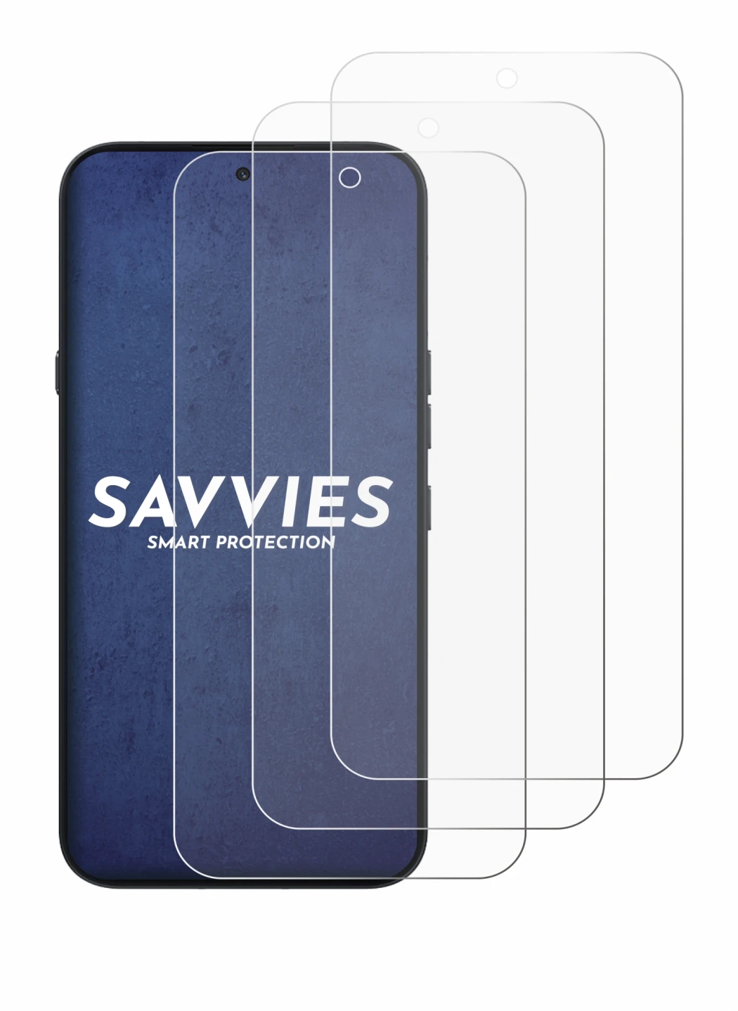 Immagine del dispositivo Nothing Phone (4a) Pro con un'ampia varietà di protezioni per lo schermo.