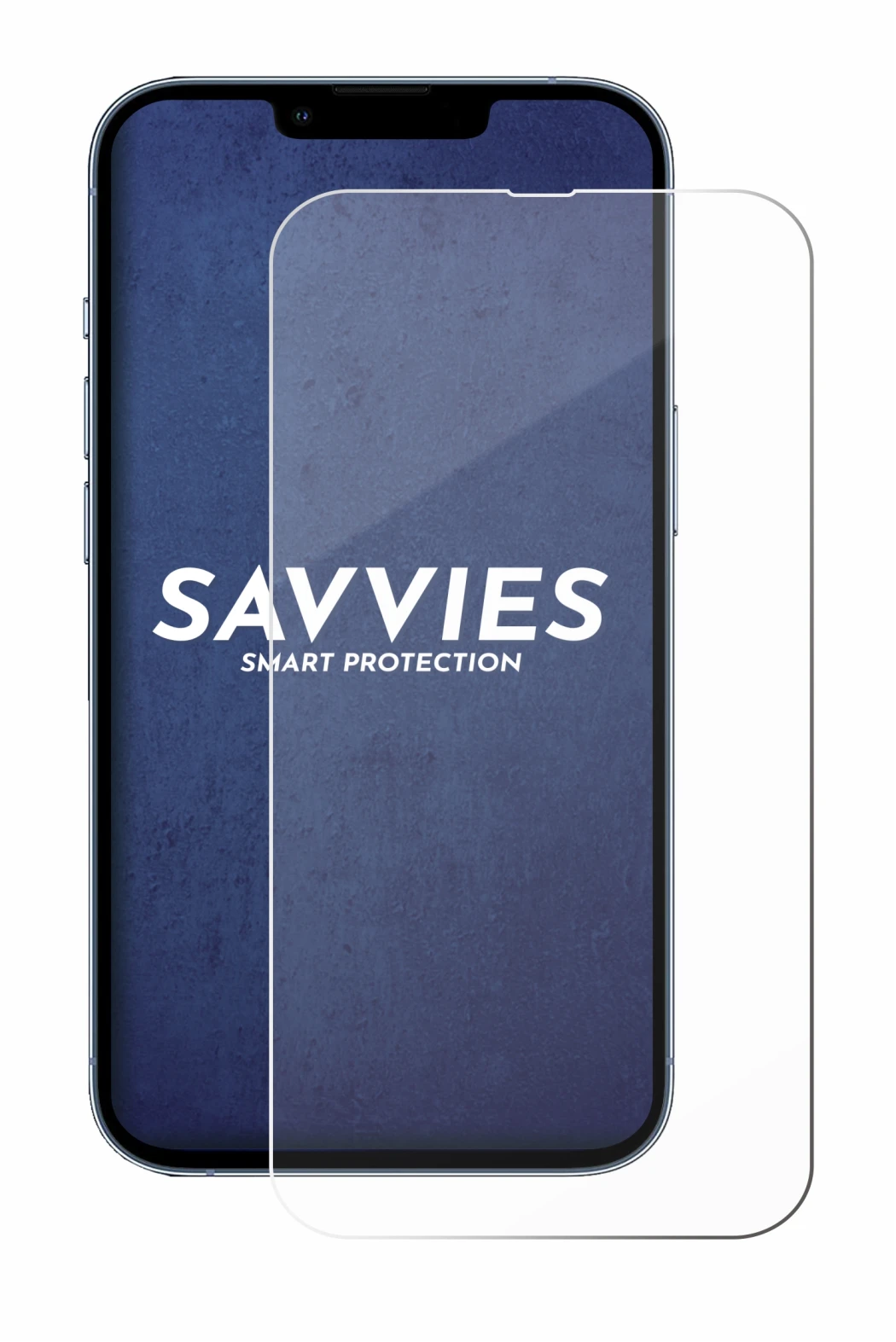 Immagine del dispositivo Apple iPhone 13 Pro con un'ampia varietà di protezioni per lo schermo.