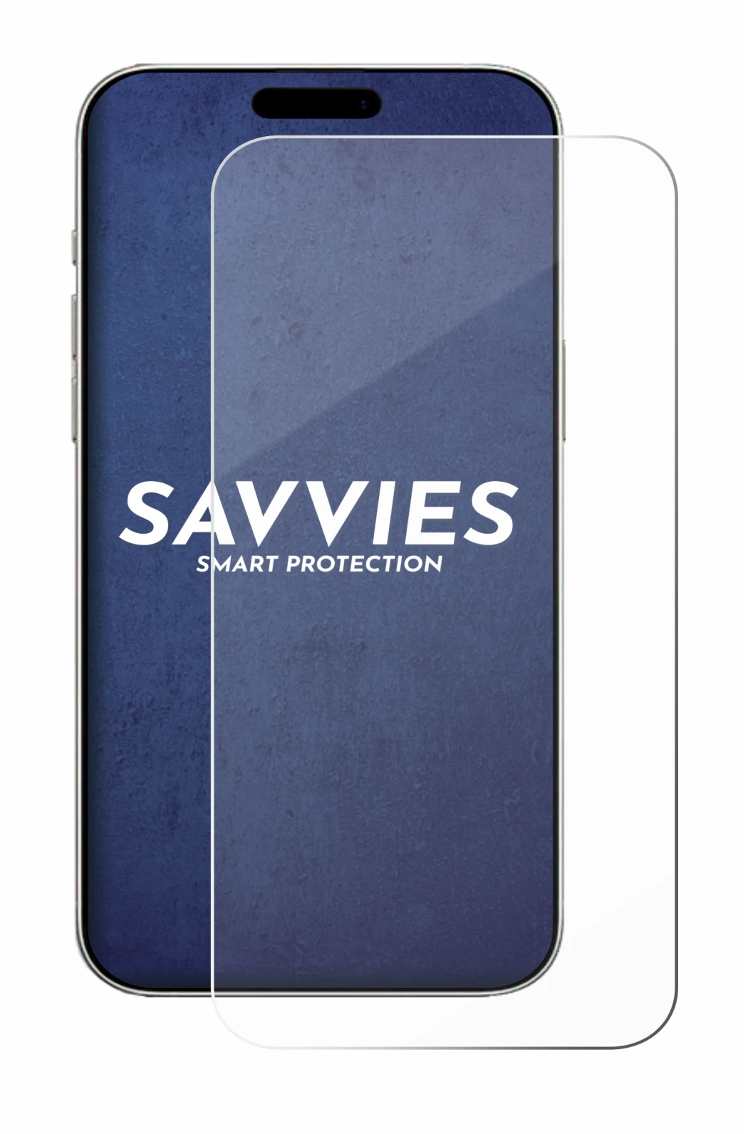 Immagine del dispositivo Apple iPhone 16 con un'ampia varietà di protezioni per lo schermo.