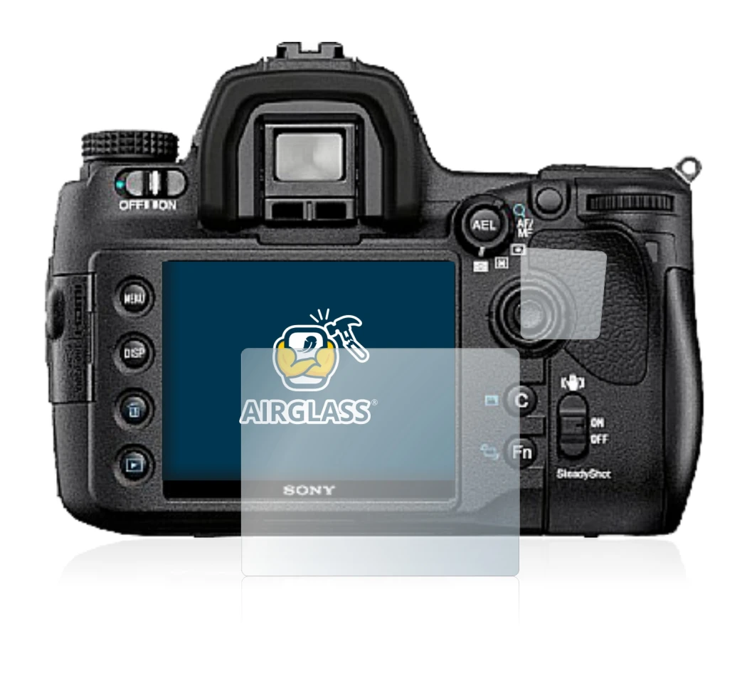 Immagine del dispositivo Sony Alpha 850 (DSLR-A850) con un'ampia varietà di protezioni per lo schermo.