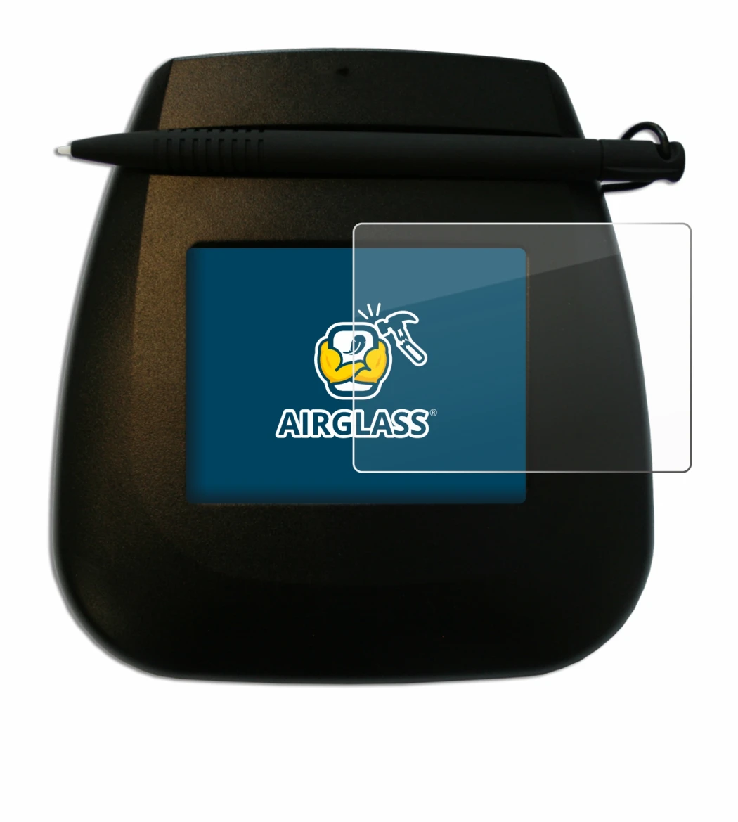 Immagine del dispositivo ePadLink ePad Ink con un'ampia varietà di protezioni per lo schermo.