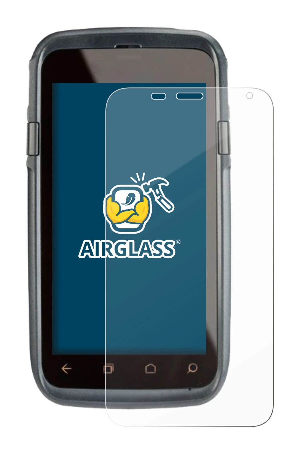 Immagine del dispositivo Honeywell Dolphin CT60 con un'ampia varietà di protezioni per lo schermo.