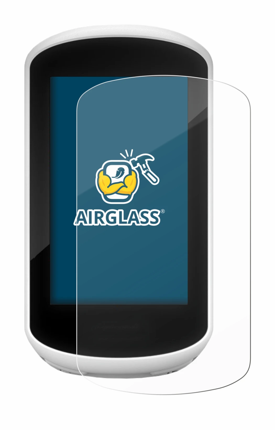 Immagine del dispositivo Garmin Edge Explore 2018 con un'ampia varietà di protezioni per lo schermo.