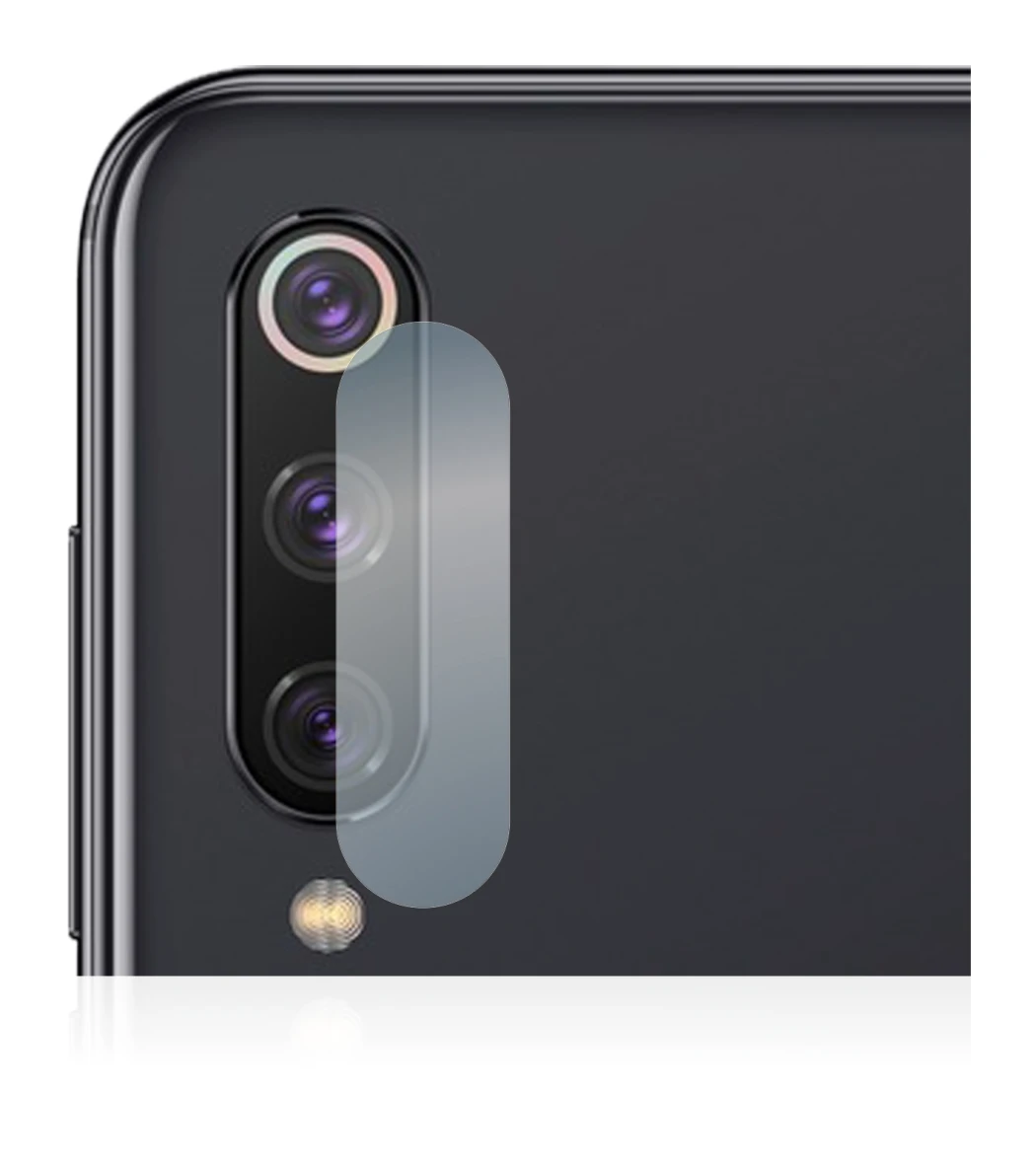 Immagine del dispositivo Xiaomi Mi 9 SE (SOLO Fotocamera) con un'ampia varietà di protezioni per lo schermo.