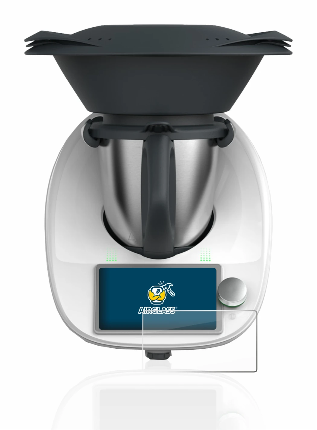 Immagine del dispositivo Vorwerk Thermomix TM6 con un'ampia varietà di protezioni per lo schermo.