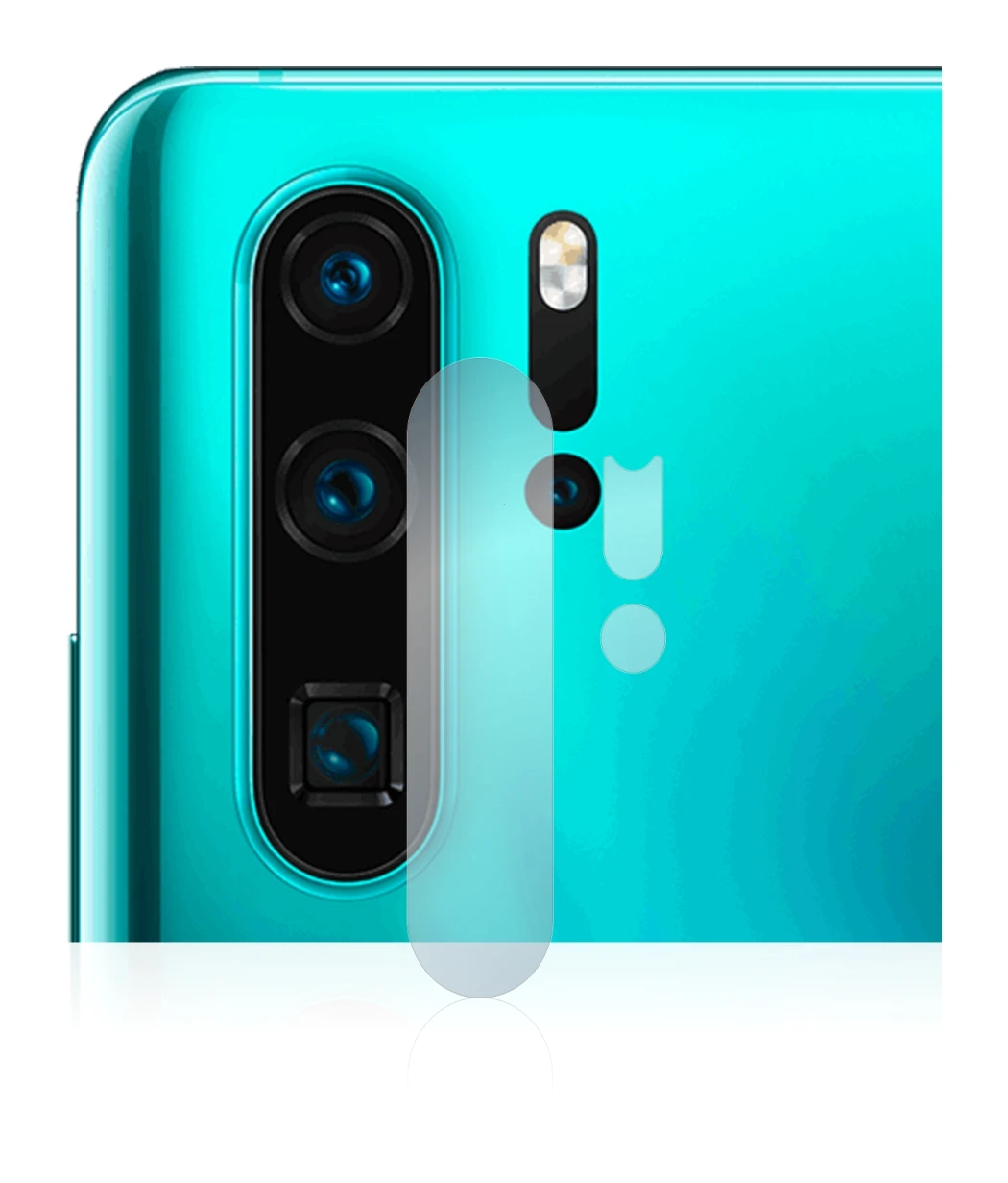 Immagine del dispositivo Huawei P30 Pro New Edition (SOLO Fotocamera) con un'ampia varietà di protezioni per lo schermo.